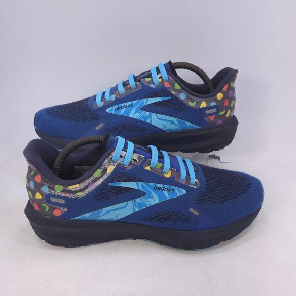 Brooks Launch 9 Athletic Lace Up Running Shoe Womens Size 10 1203731B462 Blue - Picture 6 of 10